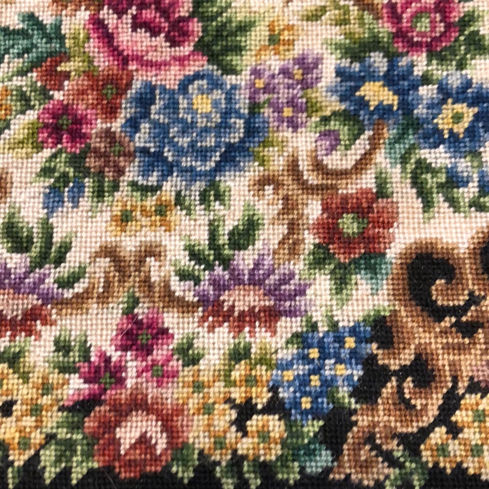 Antique tapestry purse 1920 - Picture 3 of 9